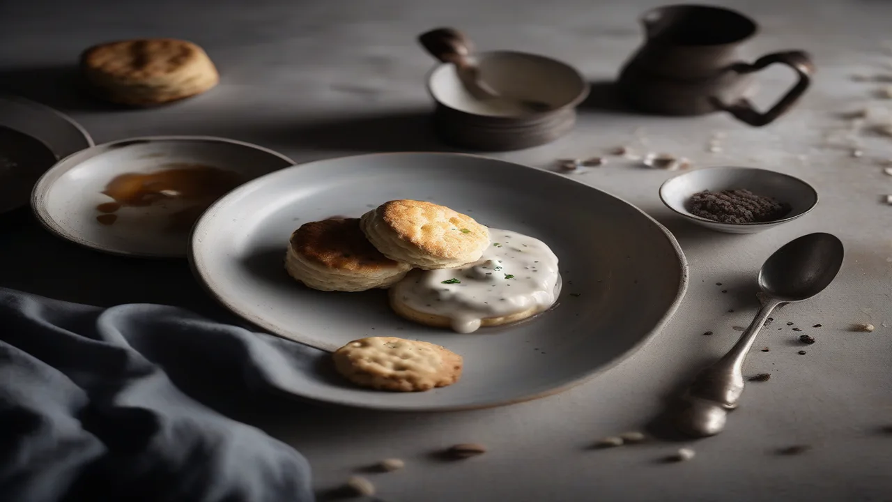 How To Make Easy Homemade Biscuits And Gravy Recipe With Buttermilk Biscuits