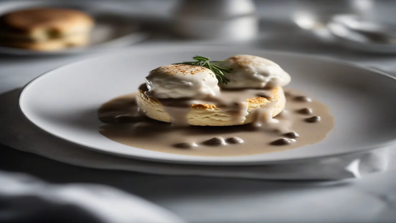 How To Make Traditional Southern Biscuits And Gravy Recipe From Scratch Sausage