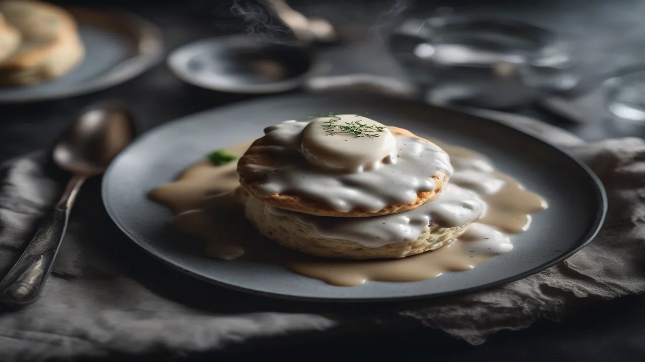 How to Make Easy Homemade Biscuits And Gravy Recipe With Buttermilk Biscuits