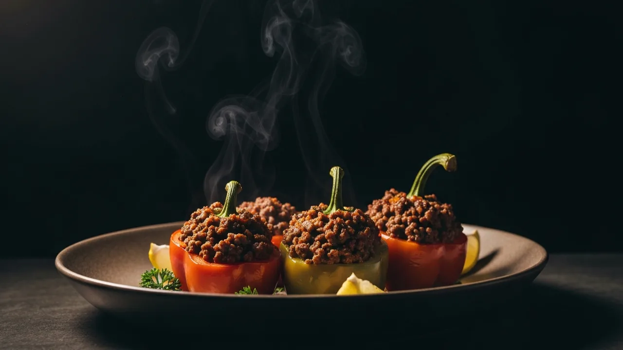 How to Make Stuffed Bell Peppers Ground Beef