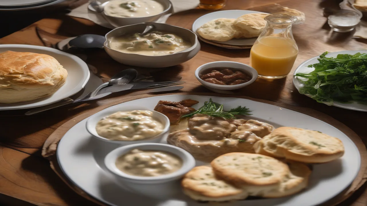 What to Serve With Easy Homemade Biscuits And Gravy Recipe With Buttermilk Biscuits