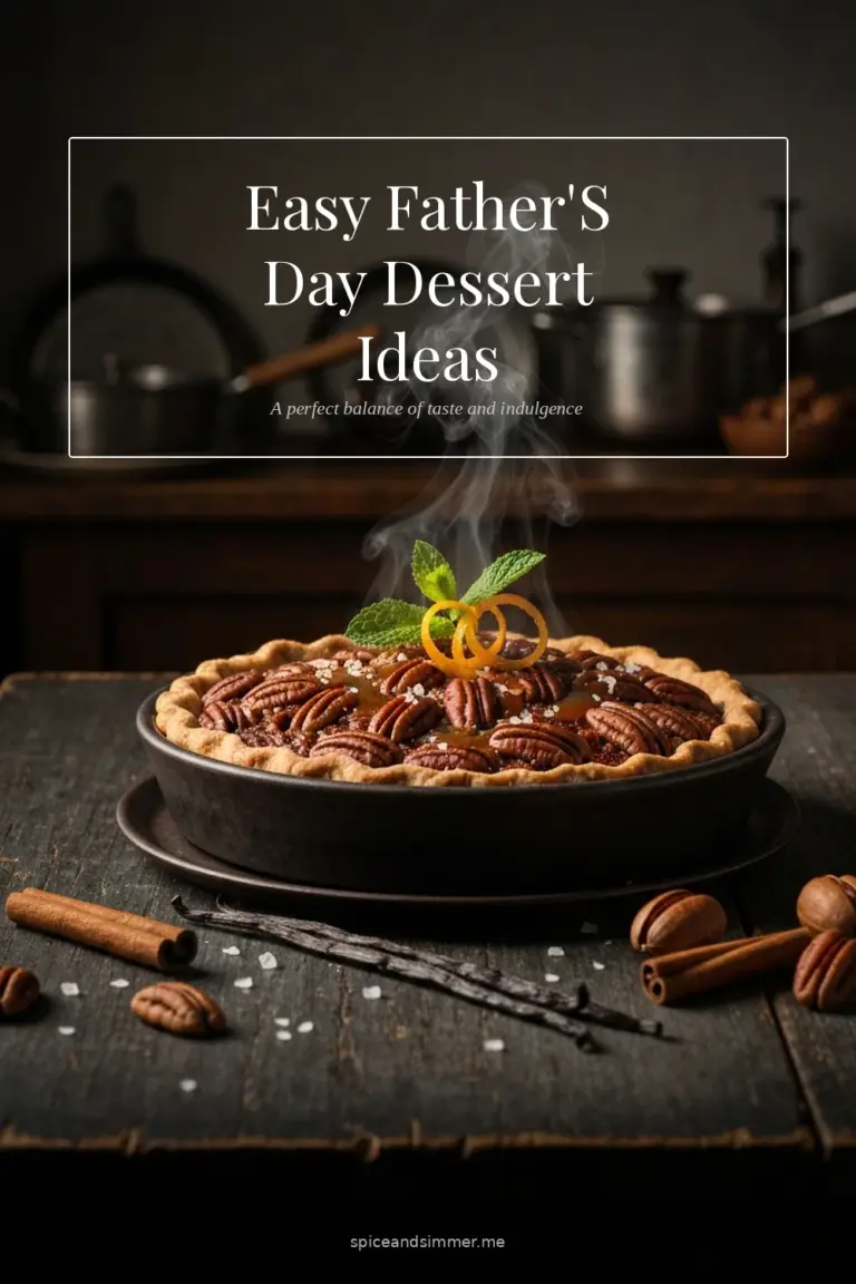 Tasty Father'S Day Dessert Ideas served on a plate