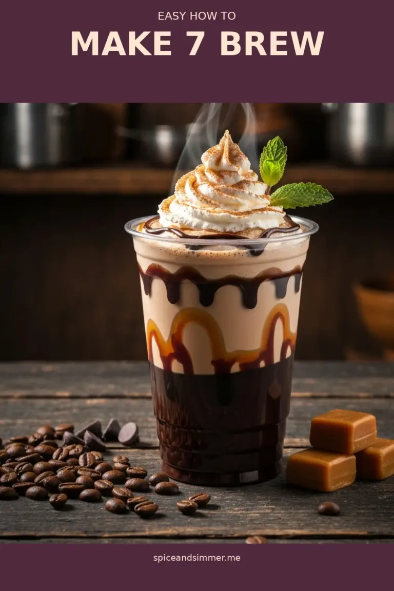 Creamy/Fresh/Tasty How To Make 7 Brew Drinks At Home Menu Copycat served on a plate