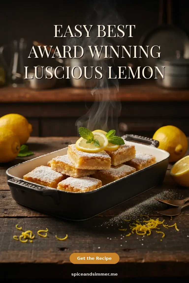 Creamy/Fresh/Tasty Best Award Winning Luscious Lemon Bars Recipe For Dessert served on a plate