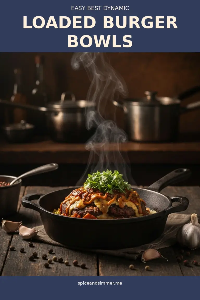 Fresh and tasty Best Dynamic Loaded Burger Bowls Recipe With Special Dressing served on a white plate with vibrant vegetables.