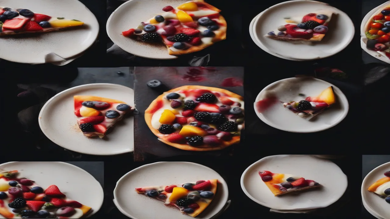 How To Make Best Colorful Summer Fruit Pizza Recipe Glaze Cream Cheese Frosting
